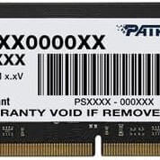 Patriot DDR4 με Module 1x8GB και Ταχύτητα 3200 για Laptop