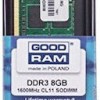 GoodRAM DDR3 με Module 1x8GB και Ταχύτητα 1600 για Laptop