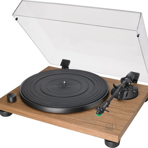 Audio Technica AT-LPW40WN Πικάπ Belt Drive με Προενίσχυση Καφέ