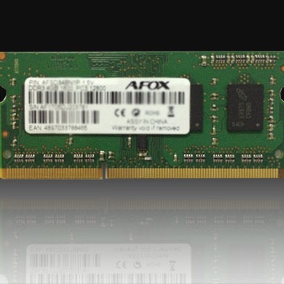 Afox DDR3 με Module 1x8GB και Ταχύτητα 1600 για Laptop