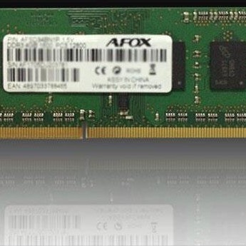 Afox DDR3 με Module 1x8GB και Ταχύτητα 1333 για Laptop
