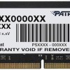 Patriot DDR4 με Module 1x8GB και Ταχύτητα 3200 για Laptop