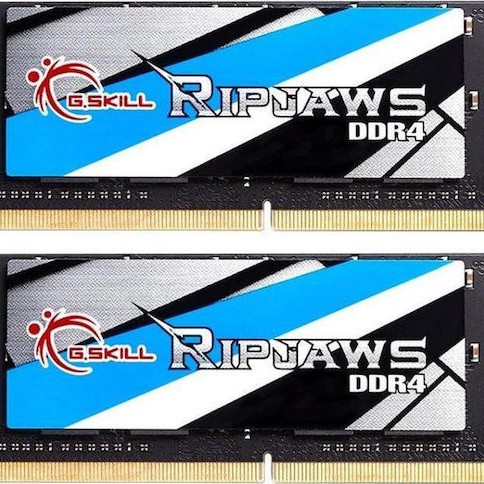 G.Skill Ripjaws DDR4 32GB RAM με 2x16GB Modules και Ταχύτητα 2666 για Laptop