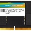 Silicon Power DDR5 με Module 1x32GB και Ταχύτητα 5600 για Laptop