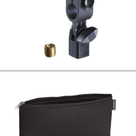 Audio Technica Δυναμικό Μικρόφωνο XLR PRO25ax Τοποθέτηση Shock Mounted/Clip On για Studio