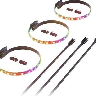 Hyte Ls10 Qrgb Light Strips 33cm 3 Pack
