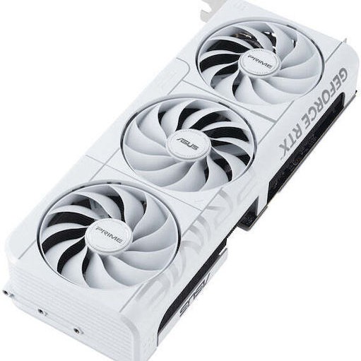 Asus GeForce RTX 5070 12GB GDDR7 Prime OC White OC Κάρτα Γραφικών