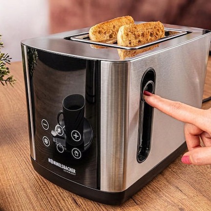 Rommelsbacher Φρυγανιέρα 2 Θέσεων 850W Μαύρη