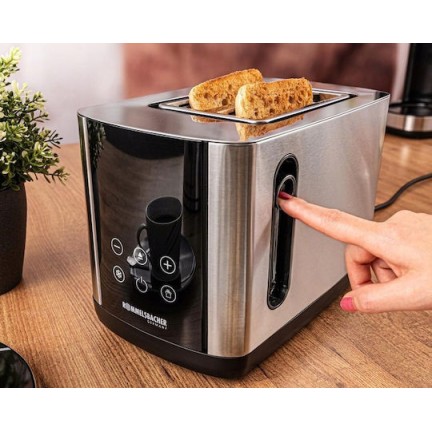 Rommelsbacher Φρυγανιέρα 2 Θέσεων 850W Μαύρη