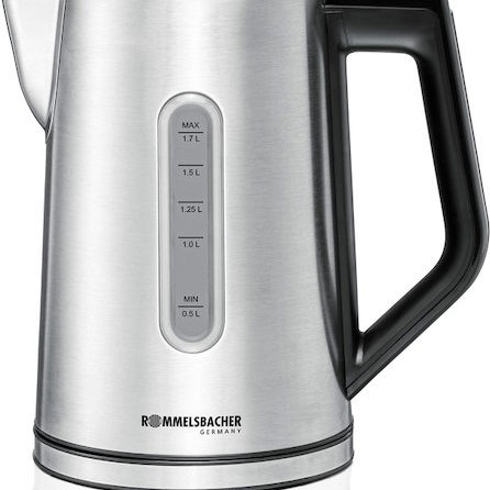 Rommelsbacher WK 3000 Βραστήρας 1.7lt 3000W Ασημί
