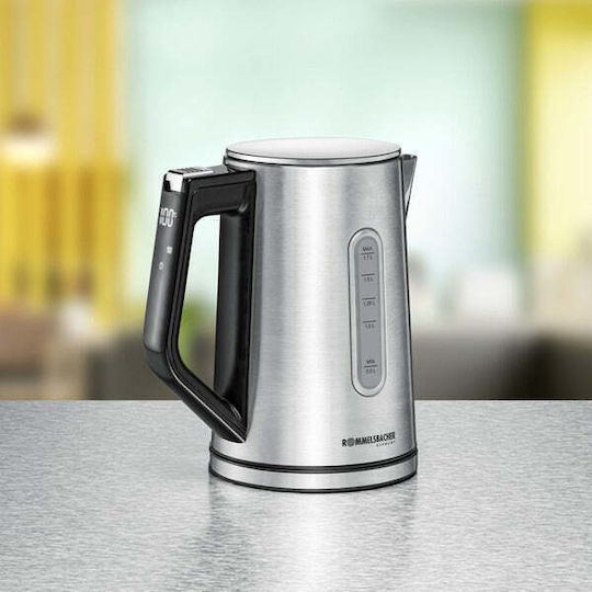 Rommelsbacher WK 3000 Βραστήρας 1.7lt 3000W Ασημί