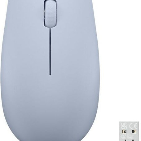 Lenovo 300 Wireless Compact Mouse Ασύρματο Mini Ποντίκι Frost Blue