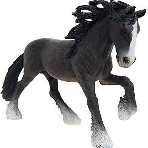 Schleich-S Παιχνίδι Μινιατούρα Farm Life Shire Stallion για 3+ Ετών (Διάφορα Σχέδια) 1τμχ