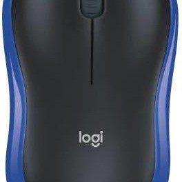 Logitech M185 Ασύρματο Mini Ποντίκι Μπλε