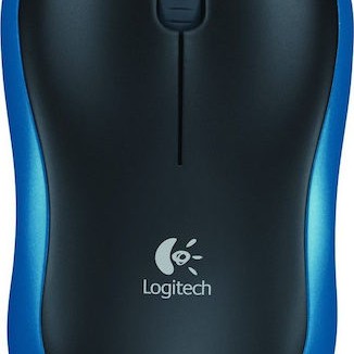 Logitech M185 Ασύρματο Mini Ποντίκι Μπλε