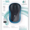 Logitech M185 Ασύρματο Mini Ποντίκι Μπλε