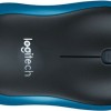 Logitech M185 Ασύρματο Mini Ποντίκι Μπλε