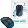 Logitech M185 Ασύρματο Mini Ποντίκι Μπλε