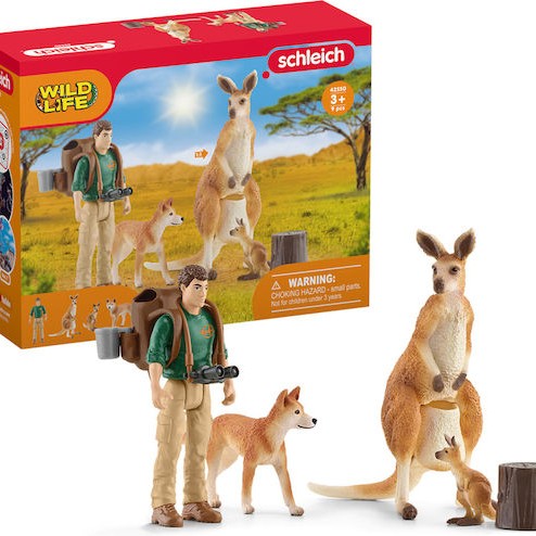 Schleich-S Παιχνίδι Μινιατούρα Wild Life Outback για 3+ Ετών