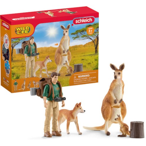 Schleich-S Παιχνίδι Μινιατούρα Wild Life Outback για 3+ Ετών