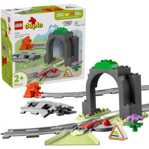 Lego Duplo Train Tunnel and Tracks Expansion Set για 2+ Ετών 20τμχ