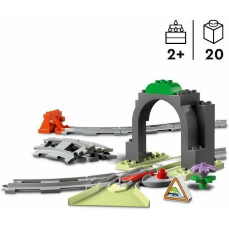 Lego Duplo Train Tunnel and Tracks Expansion Set για 2+ Ετών 20τμχ