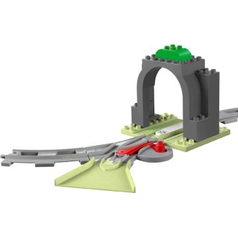 Lego Duplo Train Tunnel and Tracks Expansion Set για 2+ Ετών 20τμχ