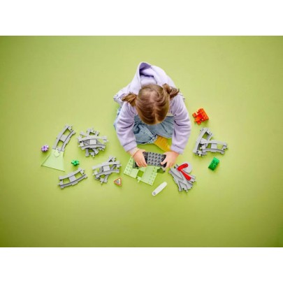 Lego Duplo Train Tunnel and Tracks Expansion Set για 2+ Ετών 20τμχ