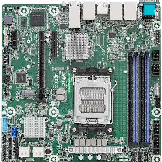 ASRock B650D4U-2L2T/BCM B650E Motherboard Micro ATX με AMD AM5 Socket