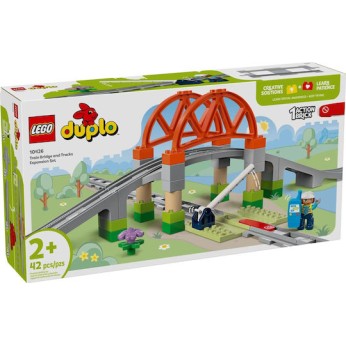 Lego Duplo Train Bridge and Tracks Expansion Set για 2+ Ετών 42τμχ