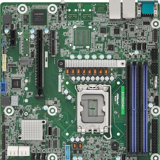ASRock Motherboard Micro ATX με Intel 1700 Socket EC266D4U
