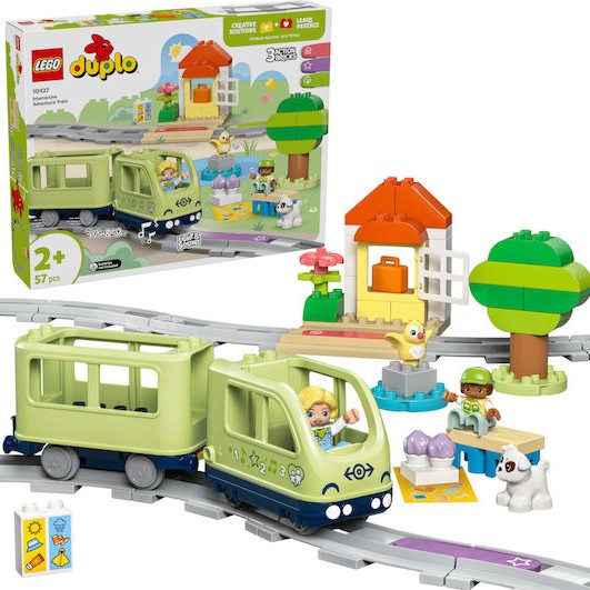 Lego Duplo Town Interactive Adventure Train για 2+ Ετών 57τμχ