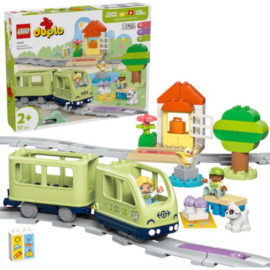 Lego Duplo Town Interactive Adventure Train για 2+ Ετών 57τμχ
