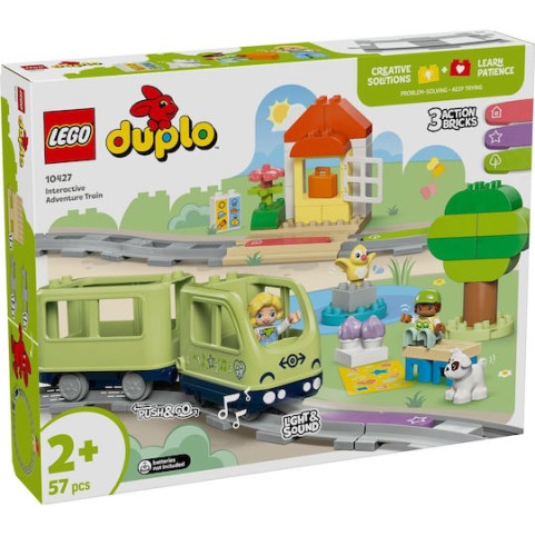 Lego Duplo Town Interactive Adventure Train για 2+ Ετών 57τμχ