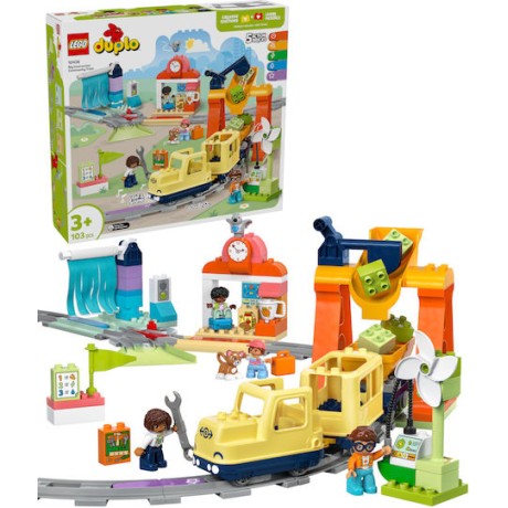 Lego Duplo Big Interactive Community Train για 3+ Ετών 103τμχ