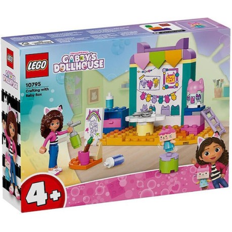 Lego Gabby's Dollhouse Crafting with Baby Box για 4+ Ετών 60τμχ