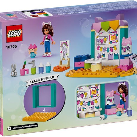 Lego Gabby's Dollhouse Crafting with Baby Box για 4+ Ετών 60τμχ