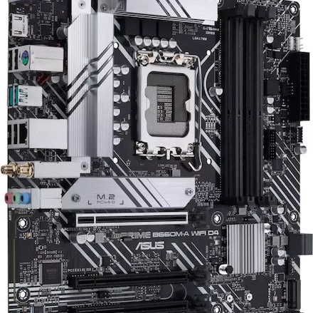 Asus Prime B660M-A WiFi D4 Motherboard Micro ATX με Intel 1700 Socket 90MB1AE0-M0EAY0