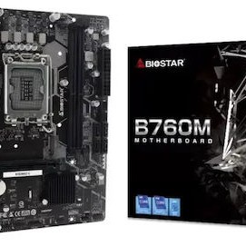 Biostar B760MX2-E DDR5 rev. 1.0 Motherboard Micro ATX με Intel 1700 Socket