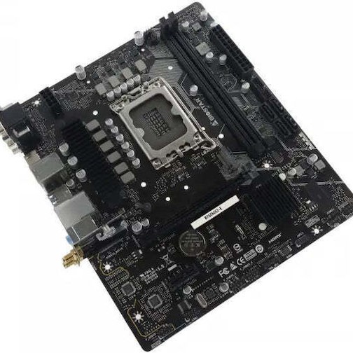 Biostar B760MX2-E DDR5 rev. 1.0 Motherboard Micro ATX με Intel 1700 Socket