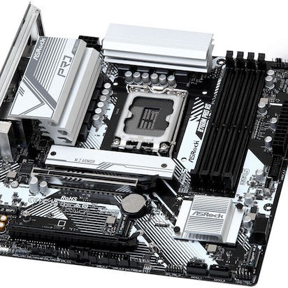 ASRock B760M Pro RS Motherboard Micro ATX με Intel 1700 Socket 90-MXBLH0-A0UAYZ