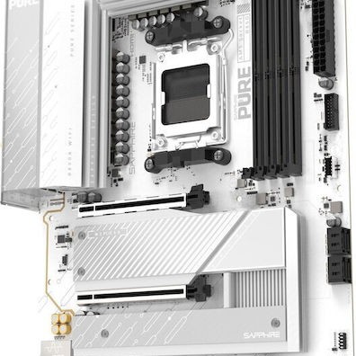 Sapphire PURE B850A WIFI7 Motherboard ATX με AMD AM5 Socket 52123-11-40G