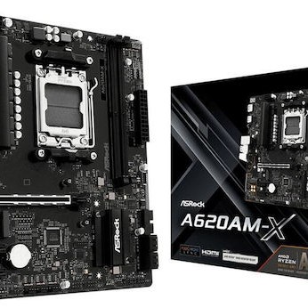 ASRock A620AM-X Motherboard Micro ATX με AMD AM5 Socket 90-MXBSV-A0UAYZ