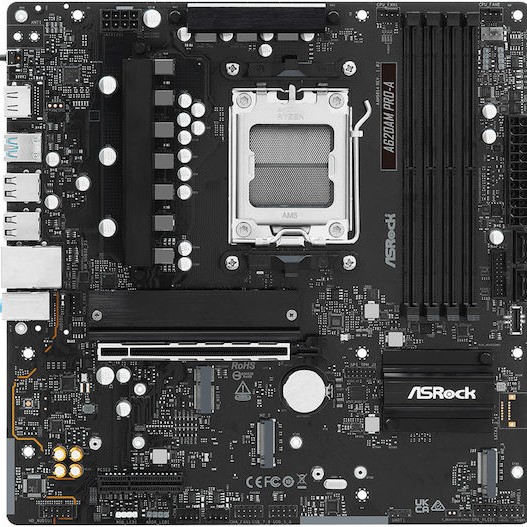 ASRock A620am Proa Motherboard Micro ATX με AMD AM5 Socket 90-MXBSX0-A0UAYZ