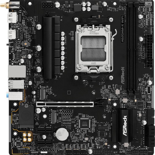 ASRock A620AM-X WiFi Motherboard Micro ATX με AMD AM5 Socket 90-MXBSU-A0UAYZ