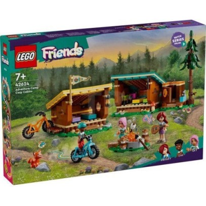 Lego Friends Adventure Camp Cozy Cabins για 7+ Ετών 437τμχ
