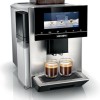 Siemens Eq.900 Plus Αυτόματη Μηχανή Espresso 1500W Πίεσης 19bar για Cappuccino με Μύλο και Wi-Fi Ασημί