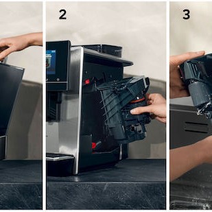 Siemens Eq.900 Plus Αυτόματη Μηχανή Espresso 1500W Πίεσης 19bar για Cappuccino με Μύλο και Wi-Fi Ασημί