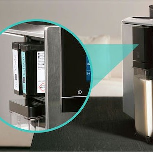 Siemens Eq.900 Plus Αυτόματη Μηχανή Espresso 1500W Πίεσης 19bar για Cappuccino με Μύλο και Wi-Fi Ασημί