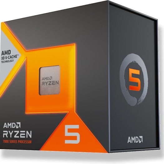 AMD Ryzen 5 7500X3D 4GHz Επεξεργαστής 6 Πυρήνων για Socket AM5 σε Κουτί